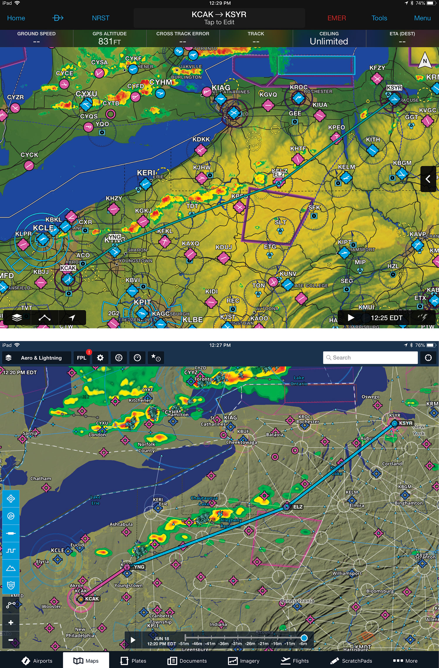 garmin pilot app