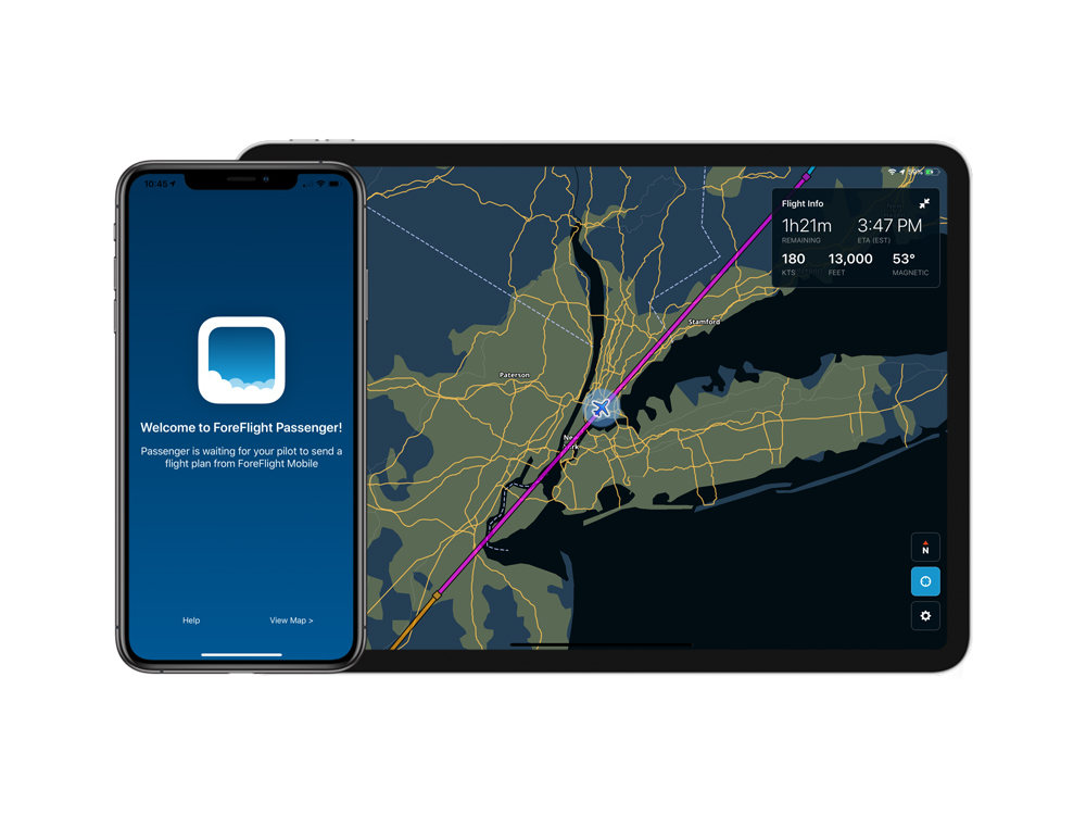 ForeFlight Launches Passenger App