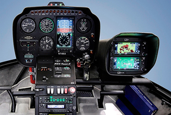 Robinson Helicopter Adds Glass Avionics