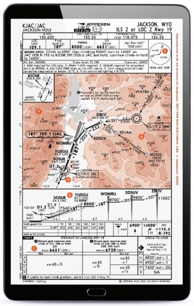 ILS Z or LOC Z Rwy 19 Jackson, Wyoming